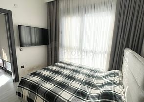 Двухкомнатная квартира в центре Алании в 200 м от моря 