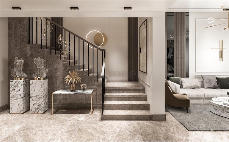 Новый проект вилл в районе Тепе