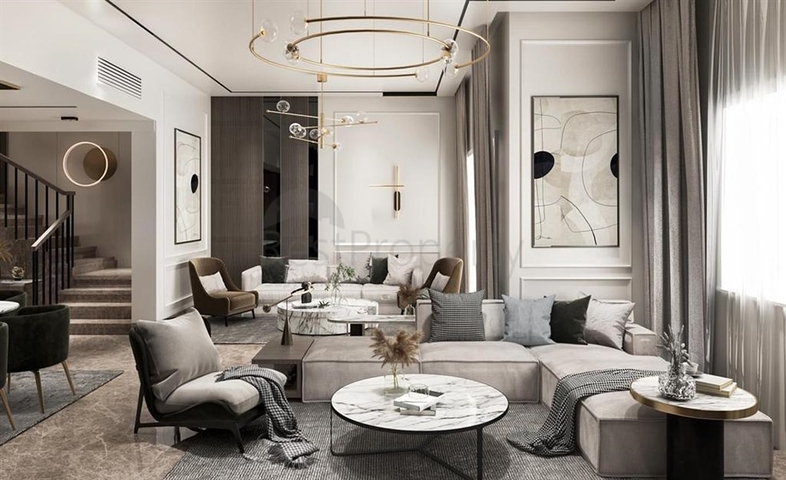 Новый проект вилл в районе Тепе