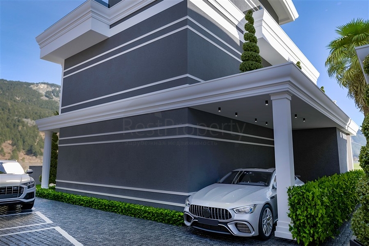 Закрытый комплекс вилл с возможностью получения турецкого гражданства