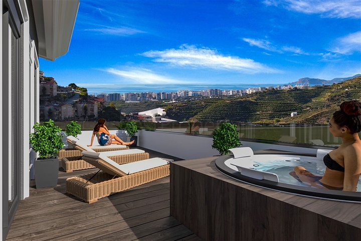 Закрытый комплекс вилл с возможностью получения турецкого гражданства