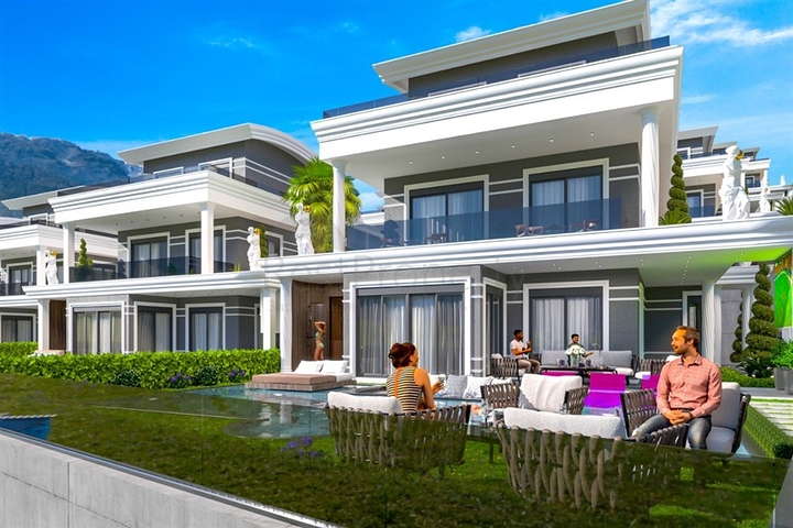 Закрытый комплекс вилл с возможностью получения турецкого гражданства