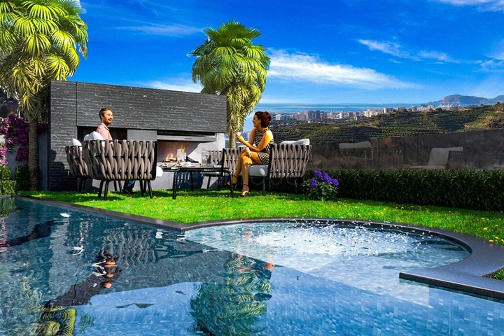 Закрытый комплекс вилл с возможностью получения турецкого гражданства