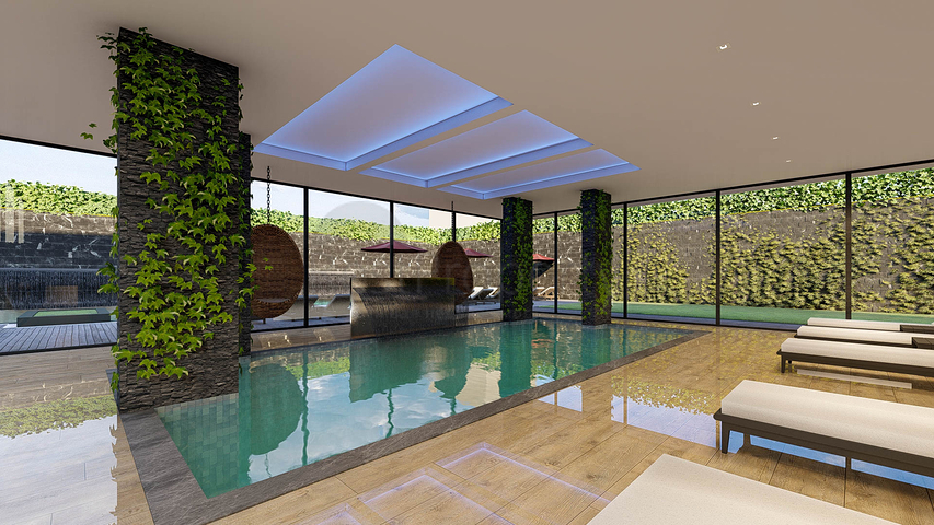 Квартира 1+1 в районе Махмутлар