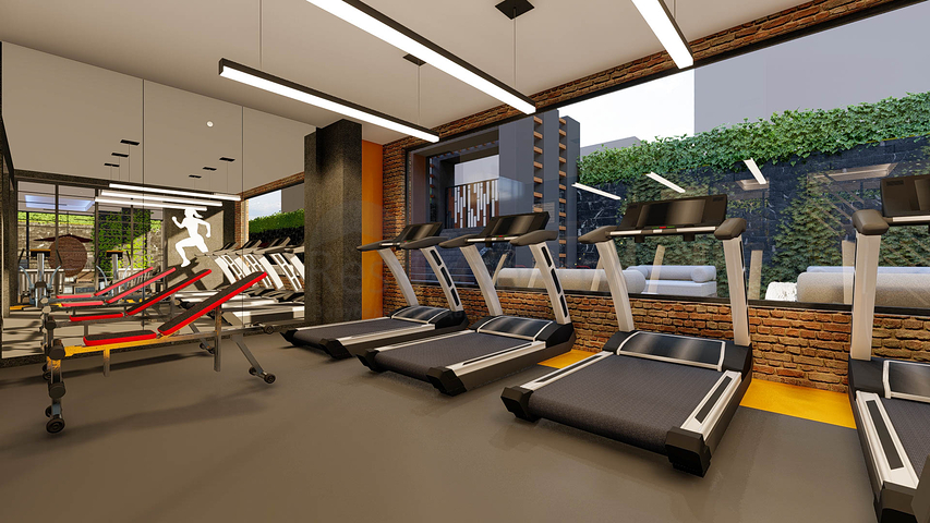 Квартира 1+1 в районе Махмутлар