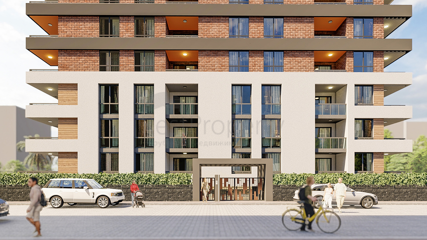 Квартира 1+1 в районе Махмутлар