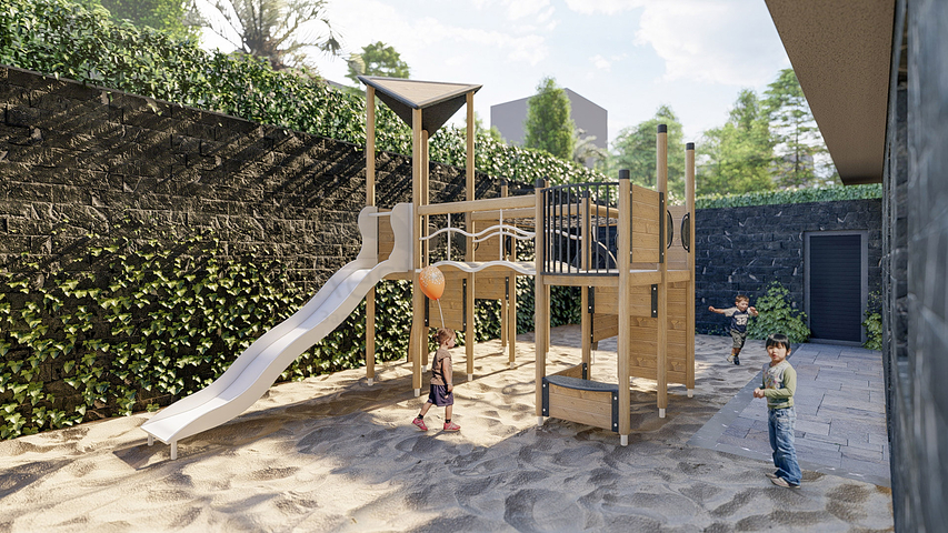 Квартира 1+1 в районе Махмутлар