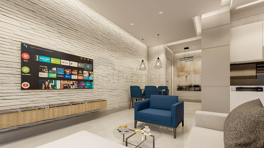 Квартира 1+1 в районе Махмутлар