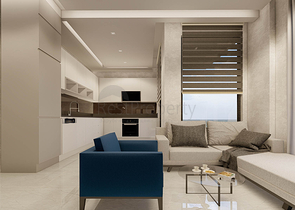 Квартира 1+1 в районе Махмутлар