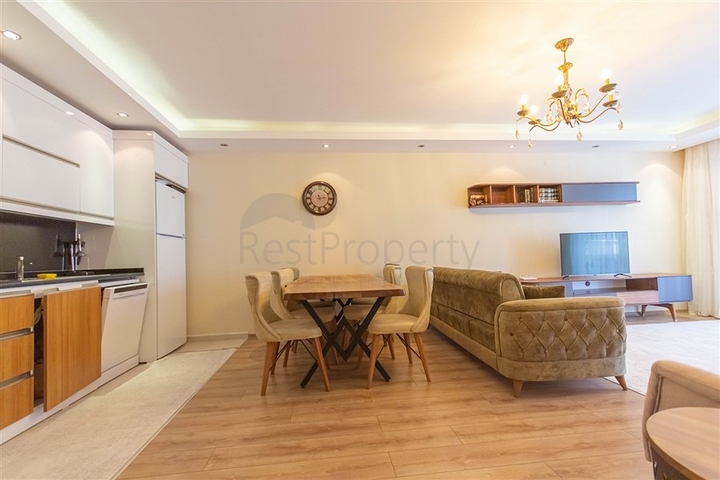 Квартира планировкой 1+1 в районе Махмутлар