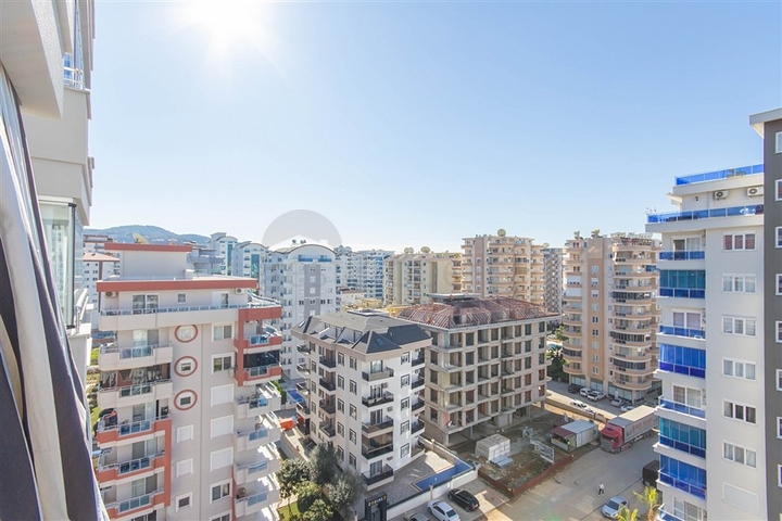 Квартира планировкой 1+1 в районе Махмутлар