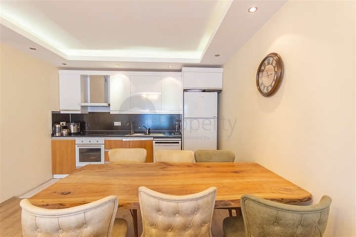 Квартира планировкой 1+1 в районе Махмутлар