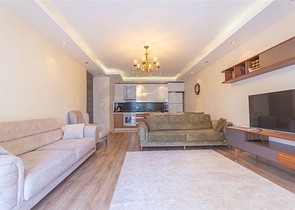 Квартира планировкой 1+1 в районе Махмутлар