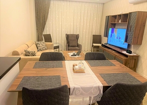 Квартира 1+1 в шикарном комплексе в районе Тосмур