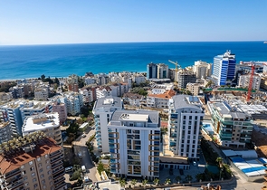 Квартира 1+1 в шикарном комплексе в районе Тосмур