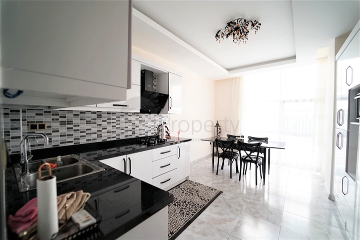 Просторная квартира 3+1 в районе Оба