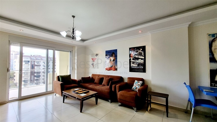 Двухкомнатная квартира в Авсалларе 