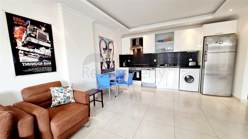 Двухкомнатная квартира в Авсалларе 