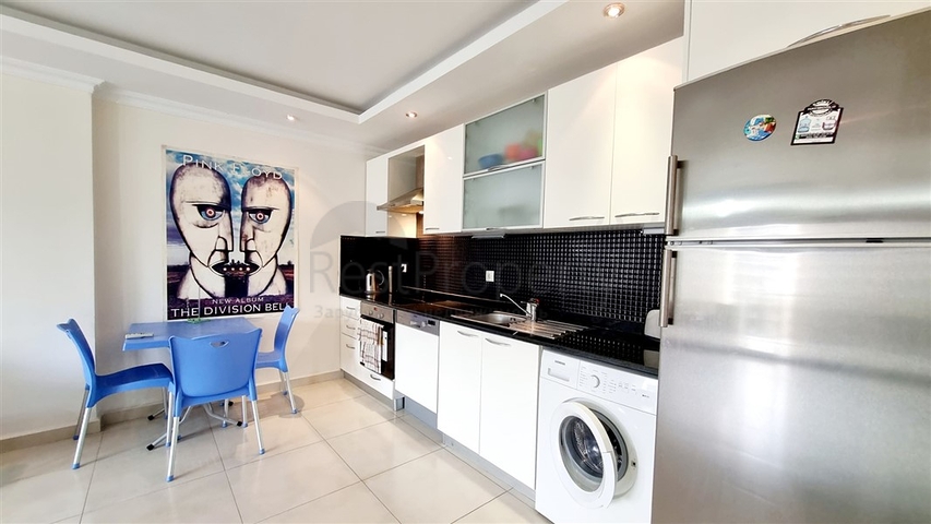 Двухкомнатная квартира в Авсалларе 