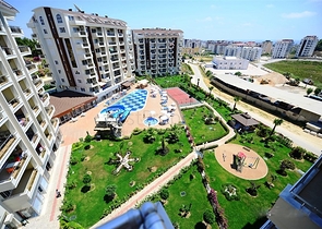 Двухкомнатная квартира в Авсалларе 