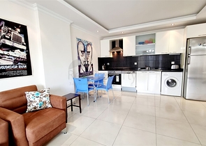 Двухкомнатная квартира в Авсалларе 