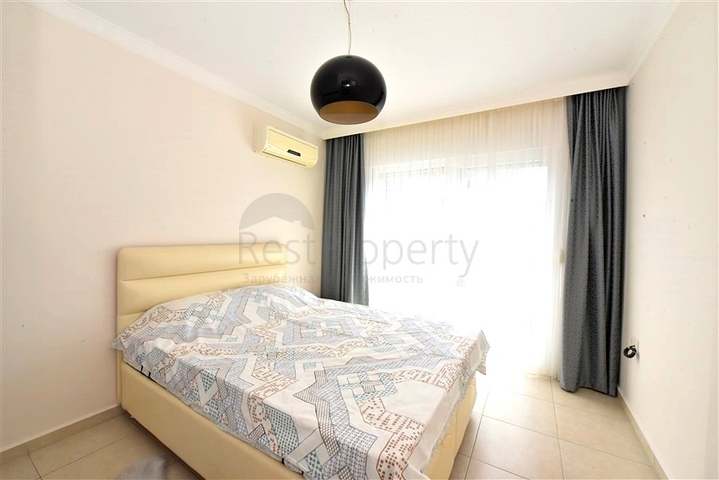 Квартира 2+1 в 50 м до моря в районе Кестель 