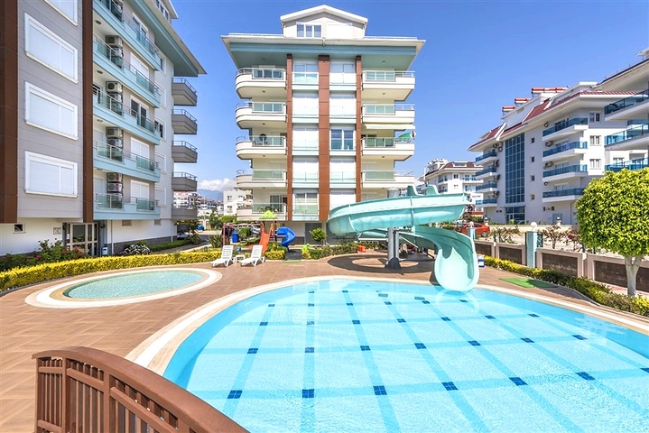 Квартира 2+1 в 50 м до моря в районе Кестель 