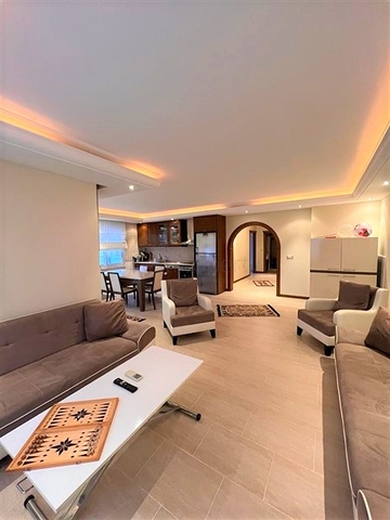 Квартира 2+1 на первой линии в районе Махмутлар