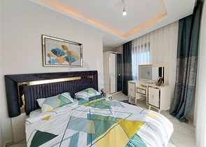 Меблированная вилла в тихом и спокойном районе Демирташ