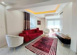 Меблированная вилла в тихом и спокойном районе Демирташ