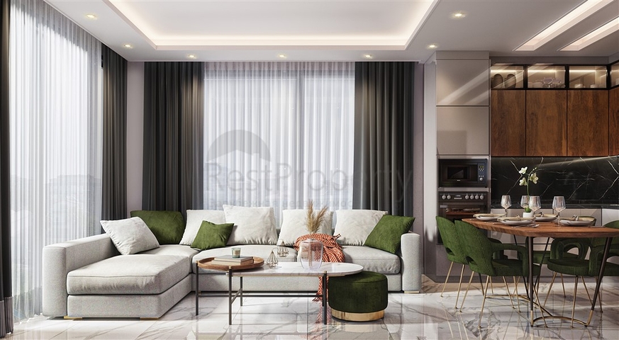 Новый проект жилого комплекса в районе Оба