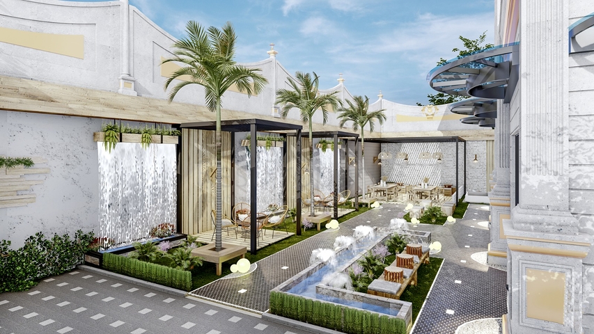 Квартира 1+1 в новом жилом комплексе района Махмутлар