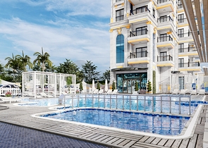 Квартира 1+1 в новом жилом комплексе района Махмутлар