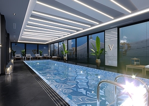 Квартира 1+1 в новом жилом комплексе района Махмутлар