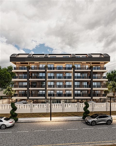 Новый строящийся жилой комплекс в районе Оба