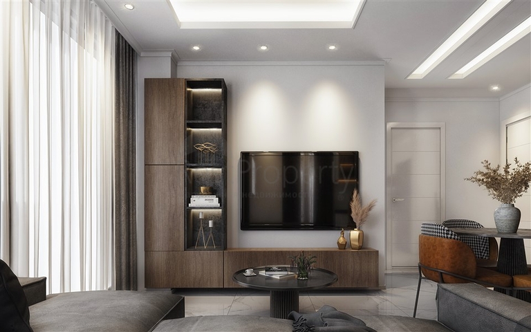 Новый строящийся жилой комплекс в районе Оба