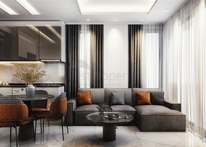 Новый строящийся жилой комплекс в районе Оба