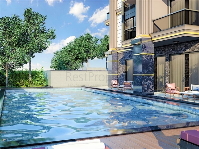 Новый проект с видом на крепость и Средиземное море