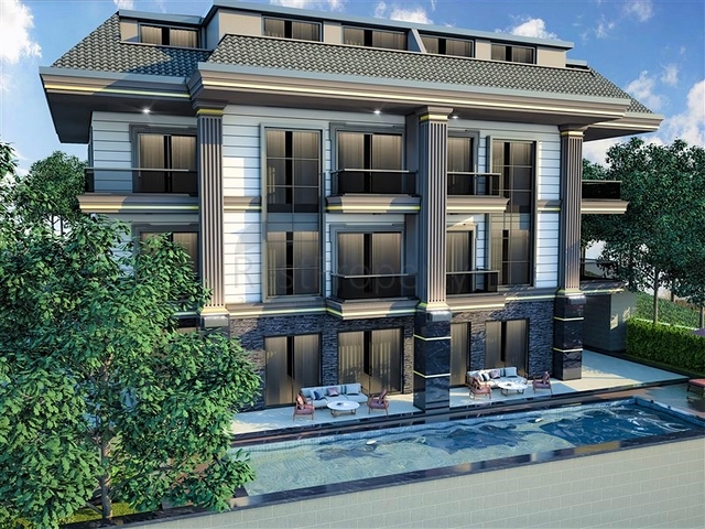 Новый проект с видом на крепость и Средиземное море