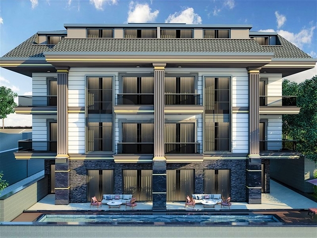 Новый проект с видом на крепость и Средиземное море