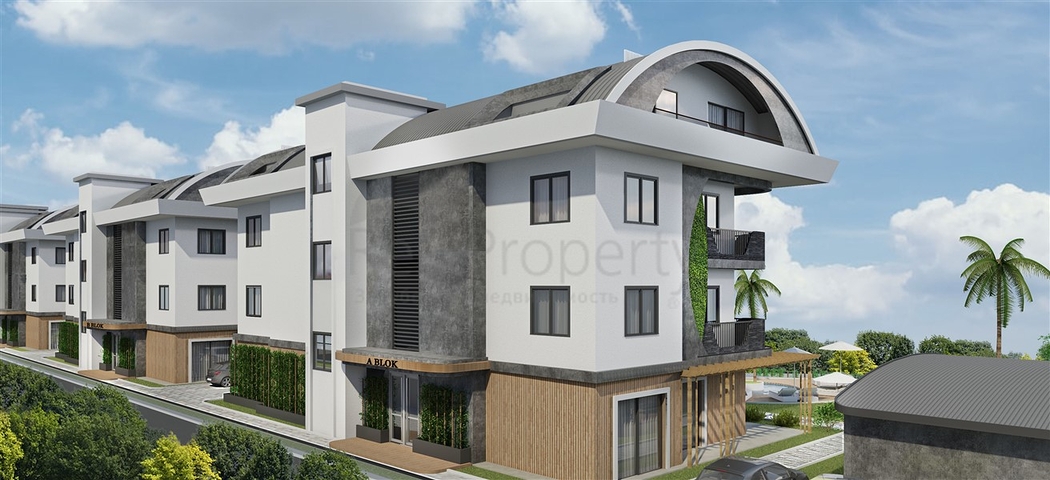 Новый проект в районе Оба