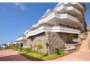 Пентхаус 4+1 с видом на море в районе Конаклы