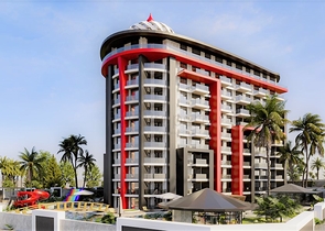 Новый проект с инфраструктурой отельного типа в Газипаша