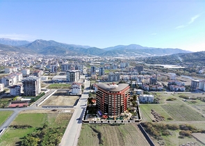 Новый проект с инфраструктурой отельного типа в Газипаша