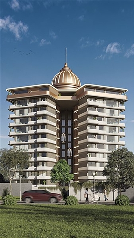 Проект с отельной инфраструктурой в центральном районе Газипаши