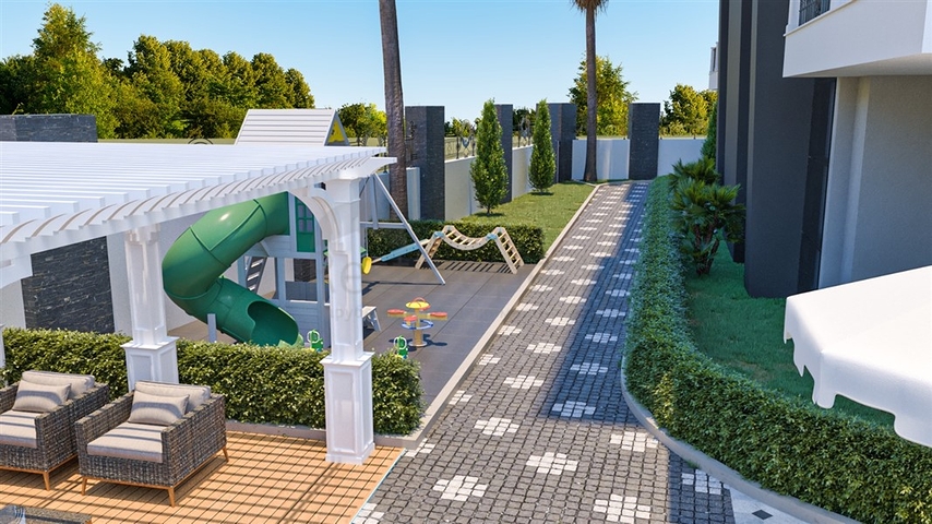 Двухкомнатная квартира в новом комплексе Алании