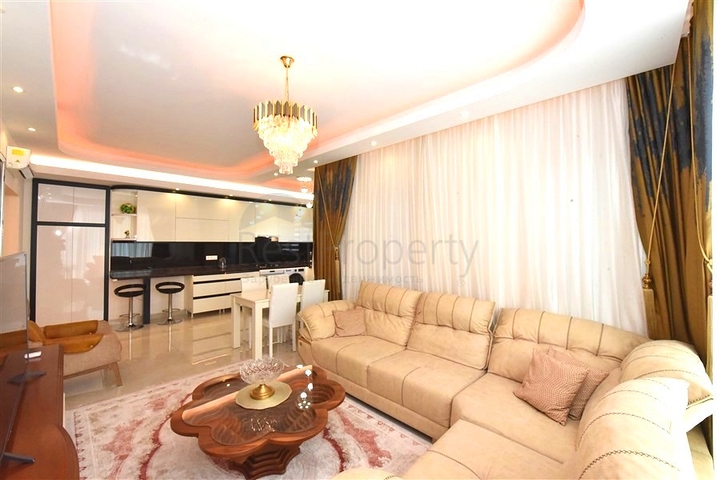 Квартира 2+1 в одном из лучших комплексов Алании