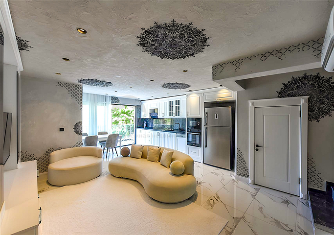 Продается вилла 3+1 в районе Каргыджак