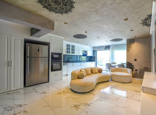 Меблированная вилла 3+1 в Каргыджаке