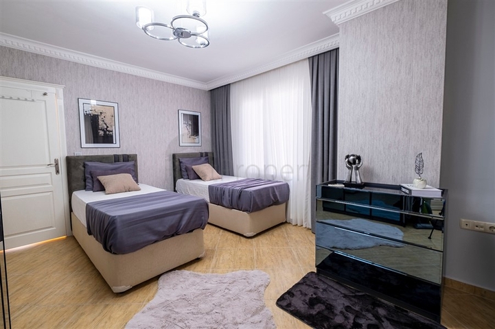 Апартаменты 2+1 в комплексе в центре Алании